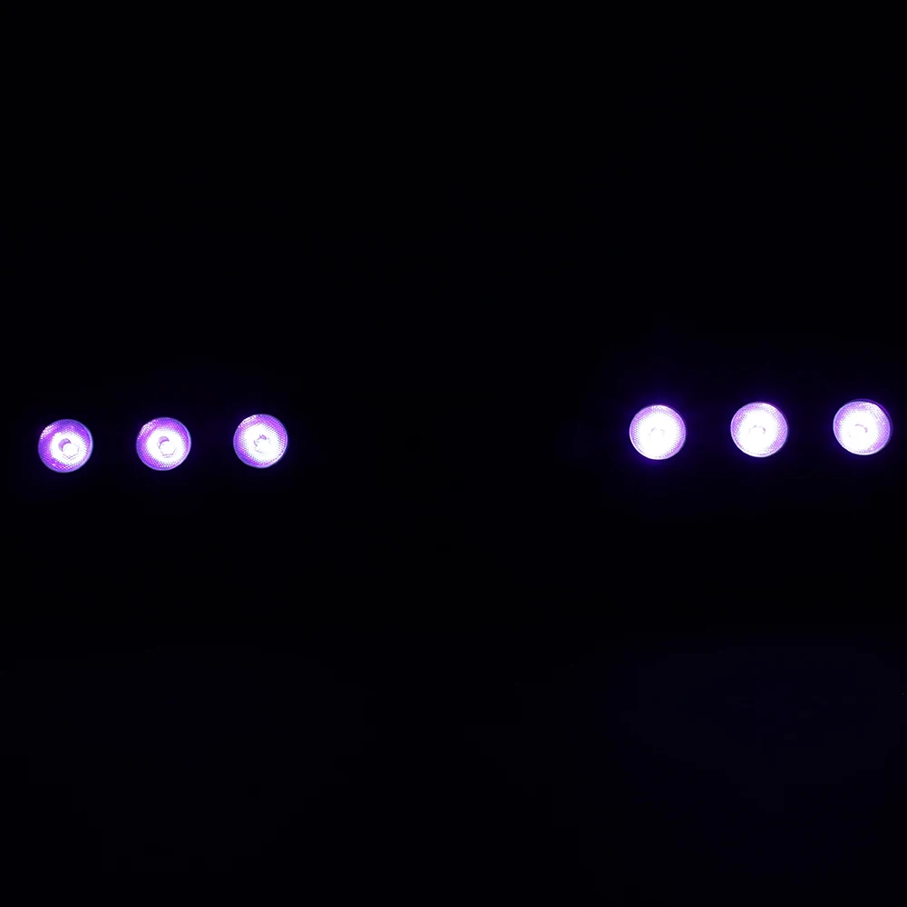 

AC100V-240V 260W UV 9-LED Remote-controlled/Auto/Sound/DMX Purple Light DJ Wedding Party Stage Light Black WWO66