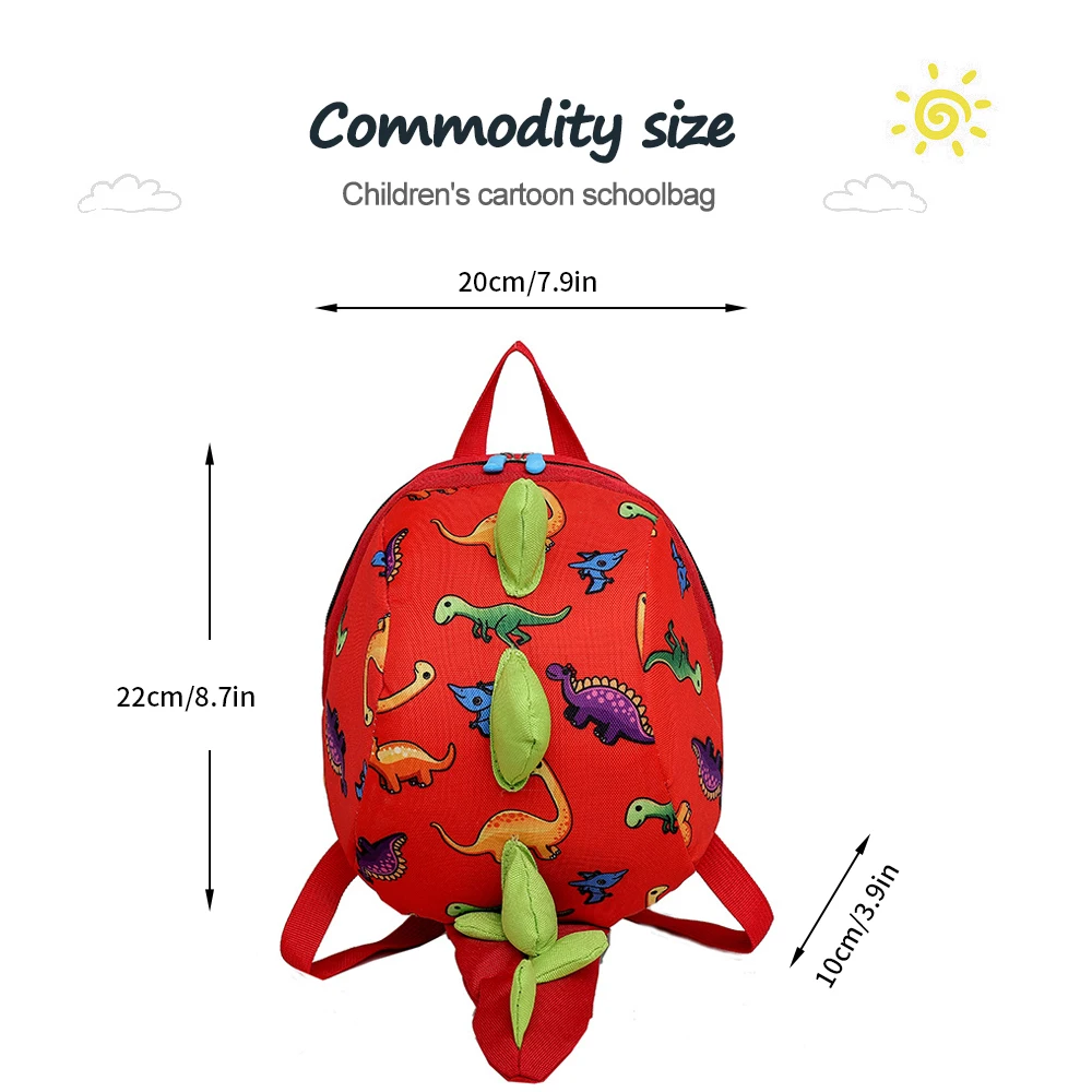 Детские рюкзаки с 3D рисунком из мультфильма анти потеря школьный рюкзак для