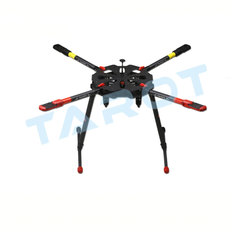 

TAROT X4 Carbon Fiber Quadcopter Kit TL4X001 Set with Electric Retractable Landing Skids and Folding Arm for FPV Photography