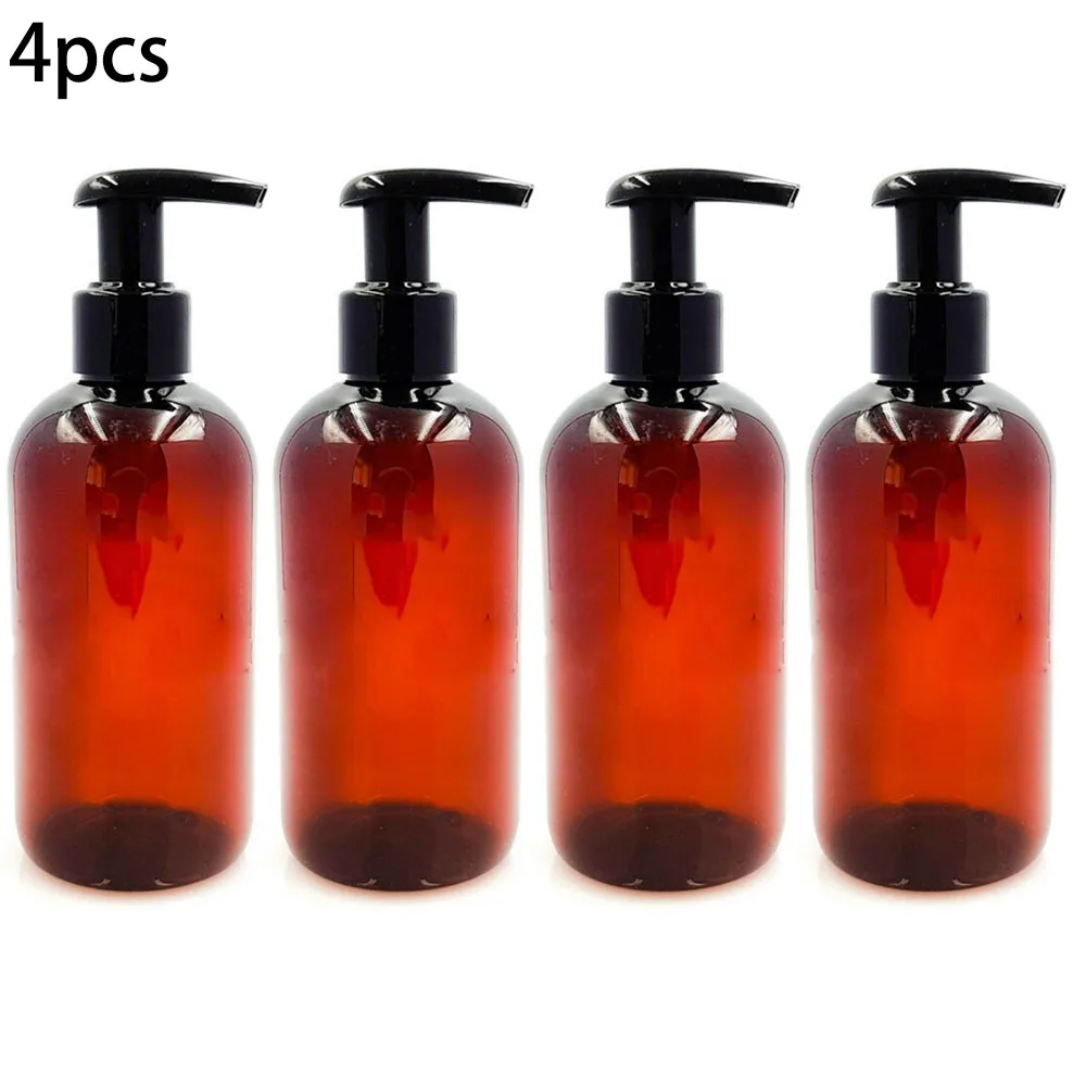 

Soap Dispenser Empty Pump Bottles For salons Therapists Spas 4PCS 250ml