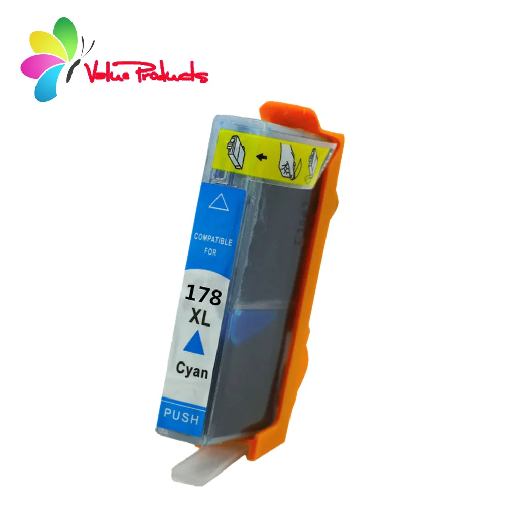 Value products HP 178XL 178 XL 1 упаковка картриджей совместимы с Photosmart C5324 C5370 C5373 C5380 C5383