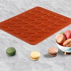 Силиконовый коврик для выпечки сделай сам, листовая форма для печенья, макарон, печенья, 30 полостей, полезный коврик для выпечки, инструменты для украшения торта