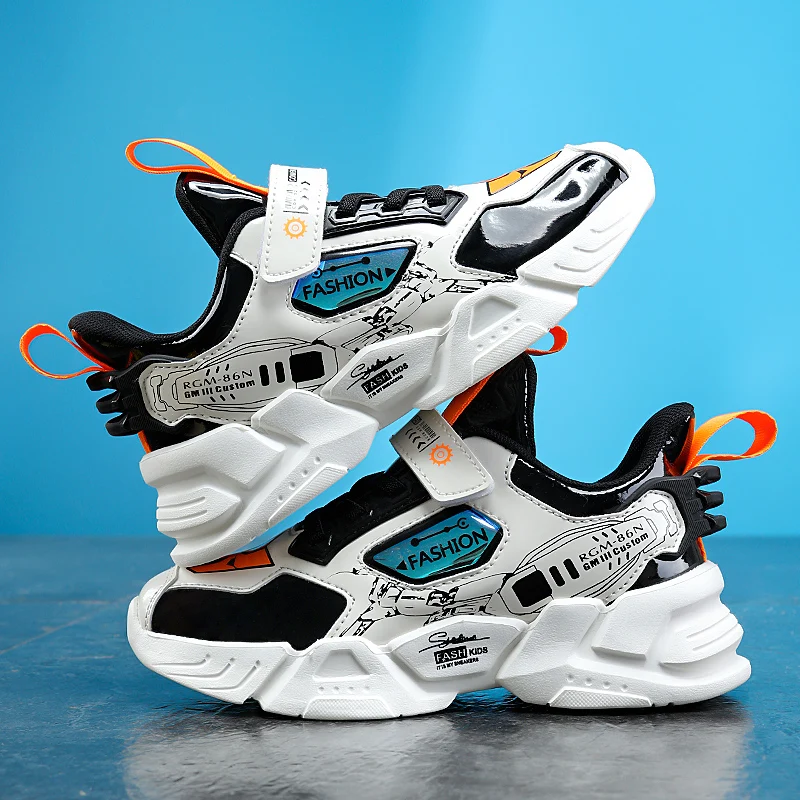 Кроссовки детские из сетчатого материала на возраст 10 лет |