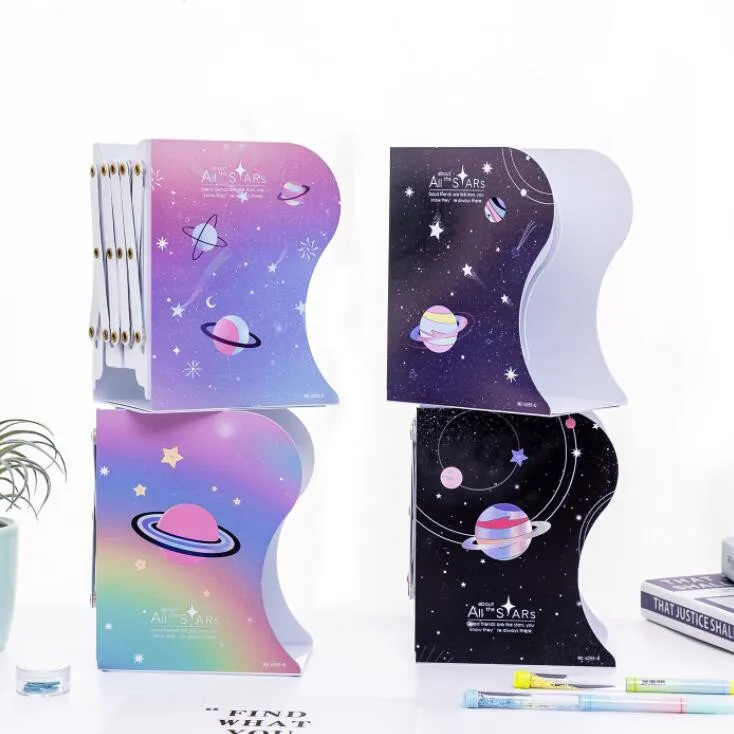 Металлический регулируемый Органайзер со звёздным небом для книг и