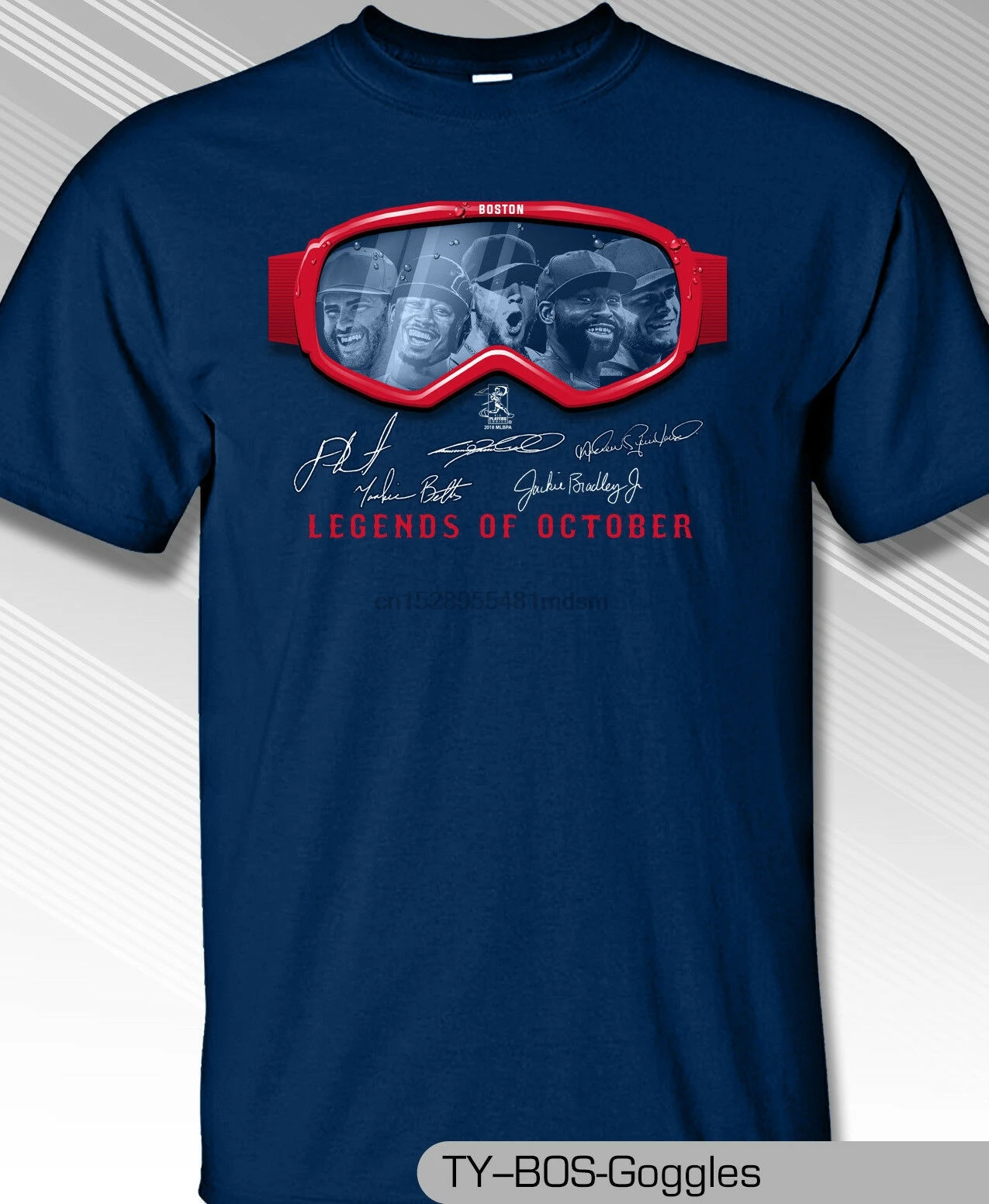 Бостонский мир Чемпион 2018 команда очки рубашка | Мужская одежда