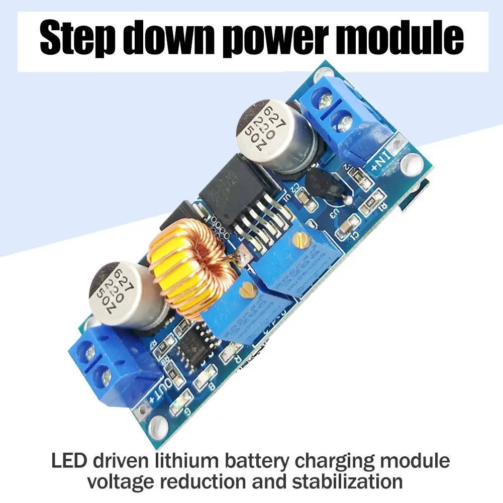 DC-DC преобразователь блока питания Mini PCB модуль 5A понижающий постоянный ток