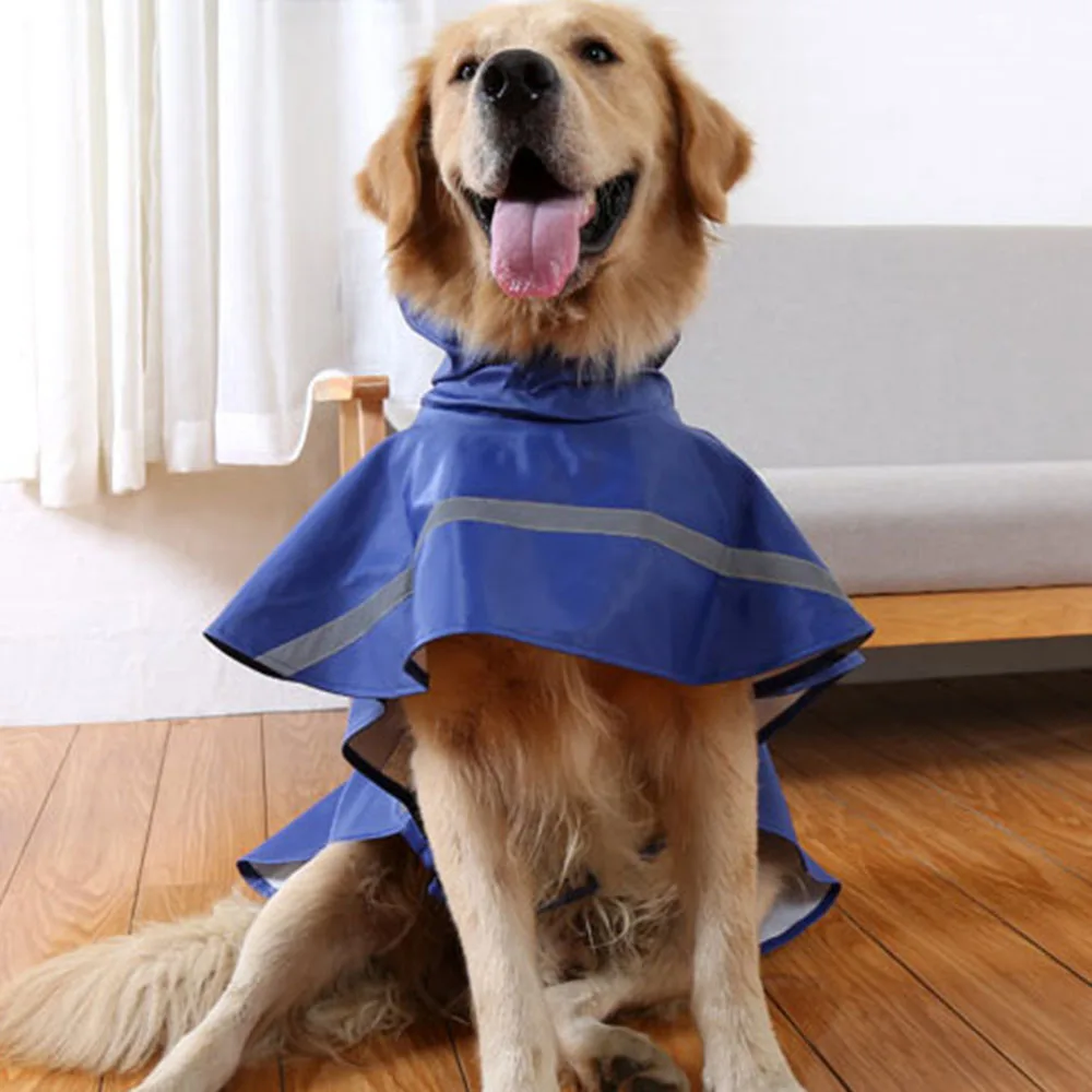Водонепроницаемая одежда для собак Модный Плащ щенков кошек худи дождевик