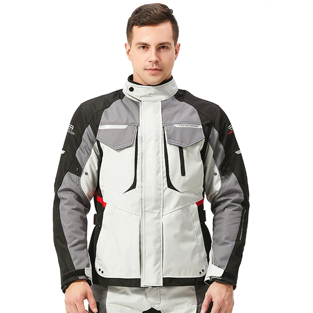 

Motorcycle Jacket Man Motocross Jacket Waterproof Moto Protection Motorbike Racing Riding Moto Jacket With Removeable Linner