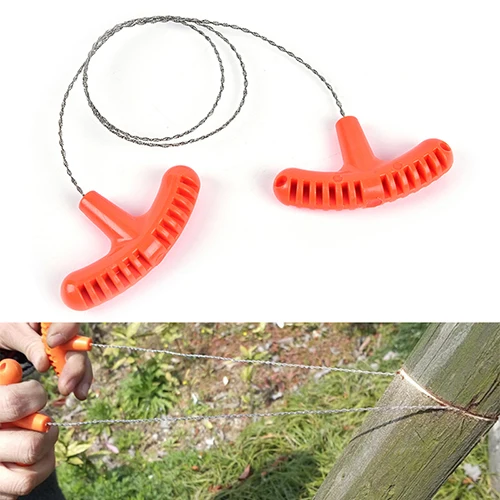 

HOT!1pc Outdoor High Quality Camping Emergency Survival Gear Tools Stainless Steel Wire Saw 68cm