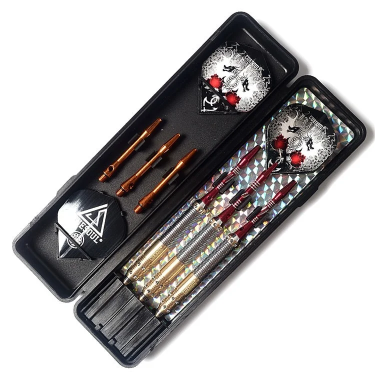 Профессиональный стальной наконечник CUESOUL 23g 25g 27g Дротика s набор 3 шт./компл. 162 мм
