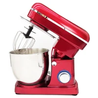 5l chef machine stand mixer whisk kitchen mixer 1500w stainless steel knead the dough cake bread cream blender food processor