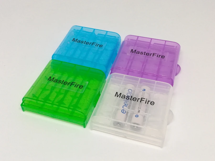 MasterFire мини портативный пластиковый держатель для батарей коробка органайзер