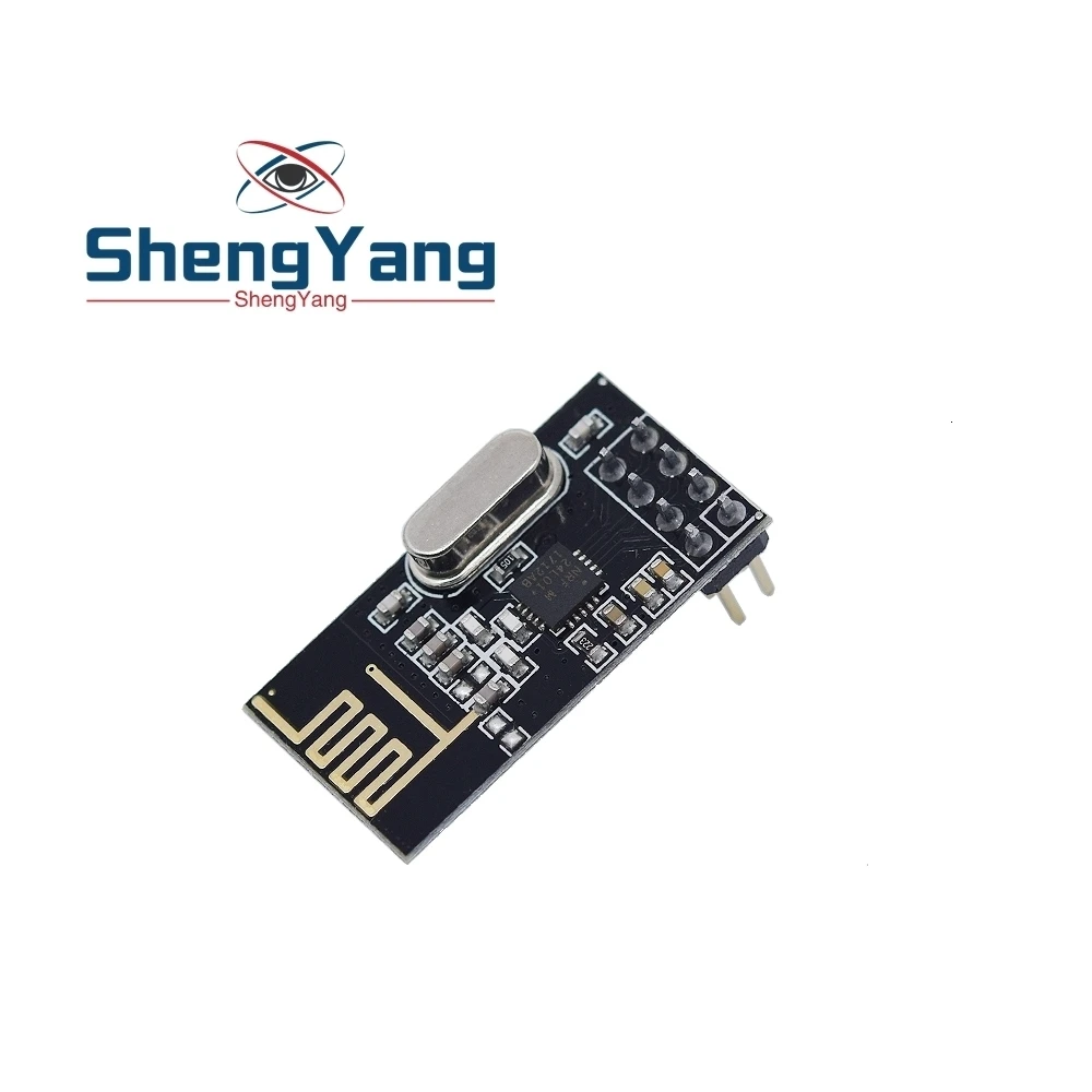 1 шт./лот ShengYang Черный nrf24l01 беспроводной модуль 24l01 2,4g беспроводной модуль Черный бриллиант