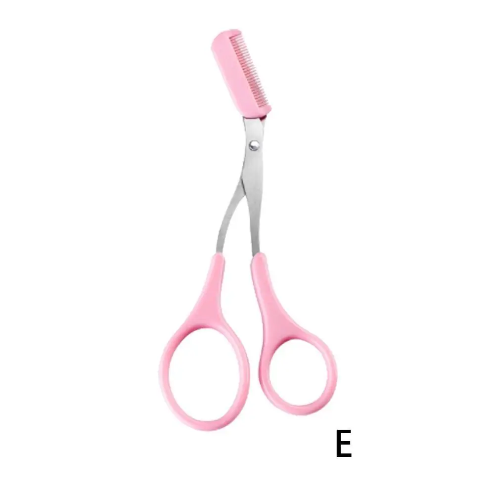 Триммер для бровей ножницы и расческа удаление волос Груминг макияж глаз бритва