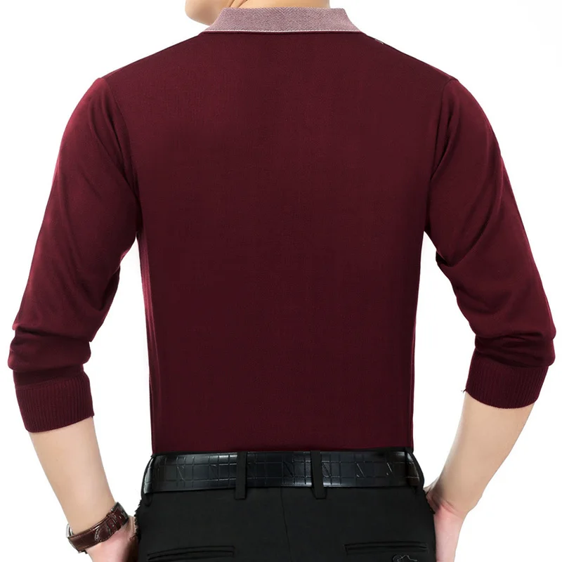 2021 Новый Повседневный пуловер с карманом для мужчин свитер рубашка Джерси одежда