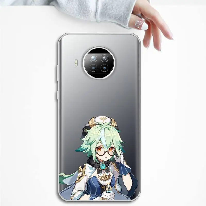 

genshin impact Phone Case Transparent for Xiaomi mi Redmi note 10 t 8 9 pro lite 11 Samsung S 8 9 10 20