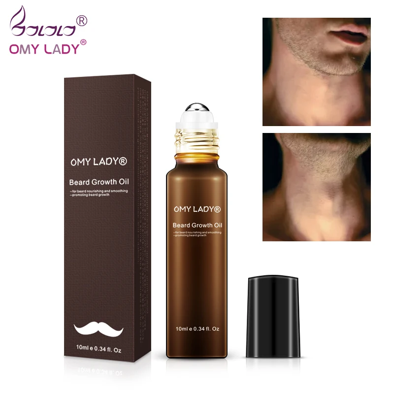

OMY LADY 100% Natural Organic Men Beard Growth Oil Beard Wax balm Hair Loss Product Plant-based for Groomed Beard Growth Essence