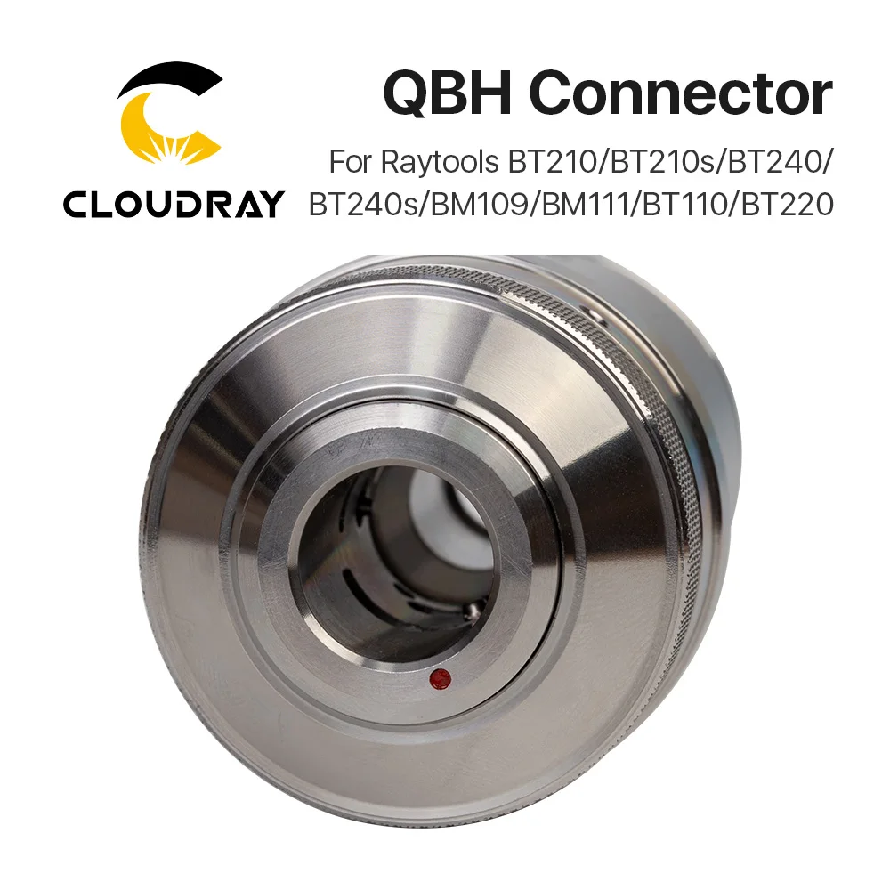 

Cloudray QBH Connector of Raytools Laser Head BT240 BT240S For Fiber Laser 1064nm Cutting Machine