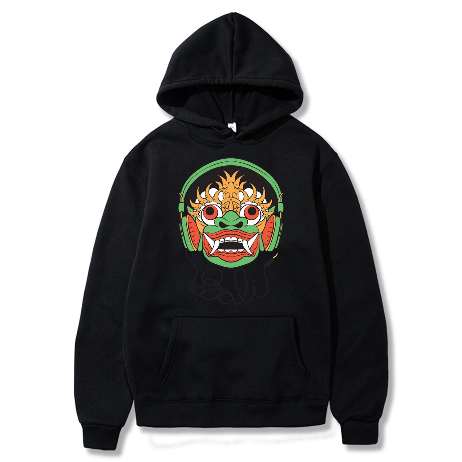 

New autumn and winter hoodie Chinese monster totem funny 3d effect printing casual fashion sportswear for men and women