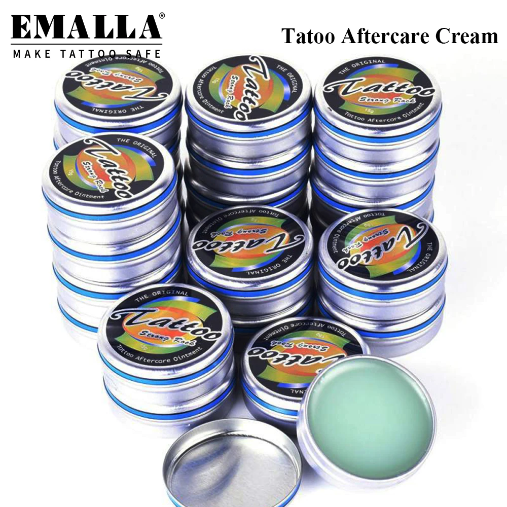 

5/10/15/20PCS EMALLA Tattoo Fougera Vitamin Ointment A&D Anti Scar Repair Gel Tattoo Aftercare Cream Body Art Tattoo Accessories