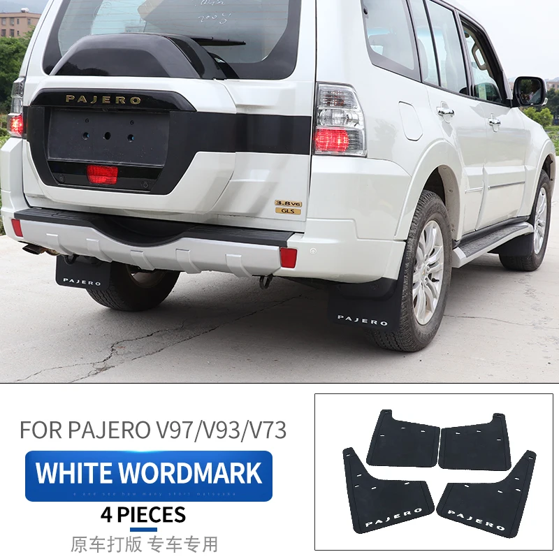 

Брызговики для Mitsubishi Pajero, брызговики V93 V97, грязеотталкивающие щитки Pajero, брызговики, аксессуары для модификации автомобиля