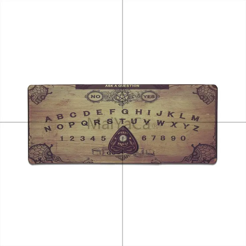 

MaiYaCa New ouija board Rubber Mouse Durable Desktop Mousepad Anti-ship Keyboard Keyboard Pad Desk Mat Large Gaming Mouse Pad