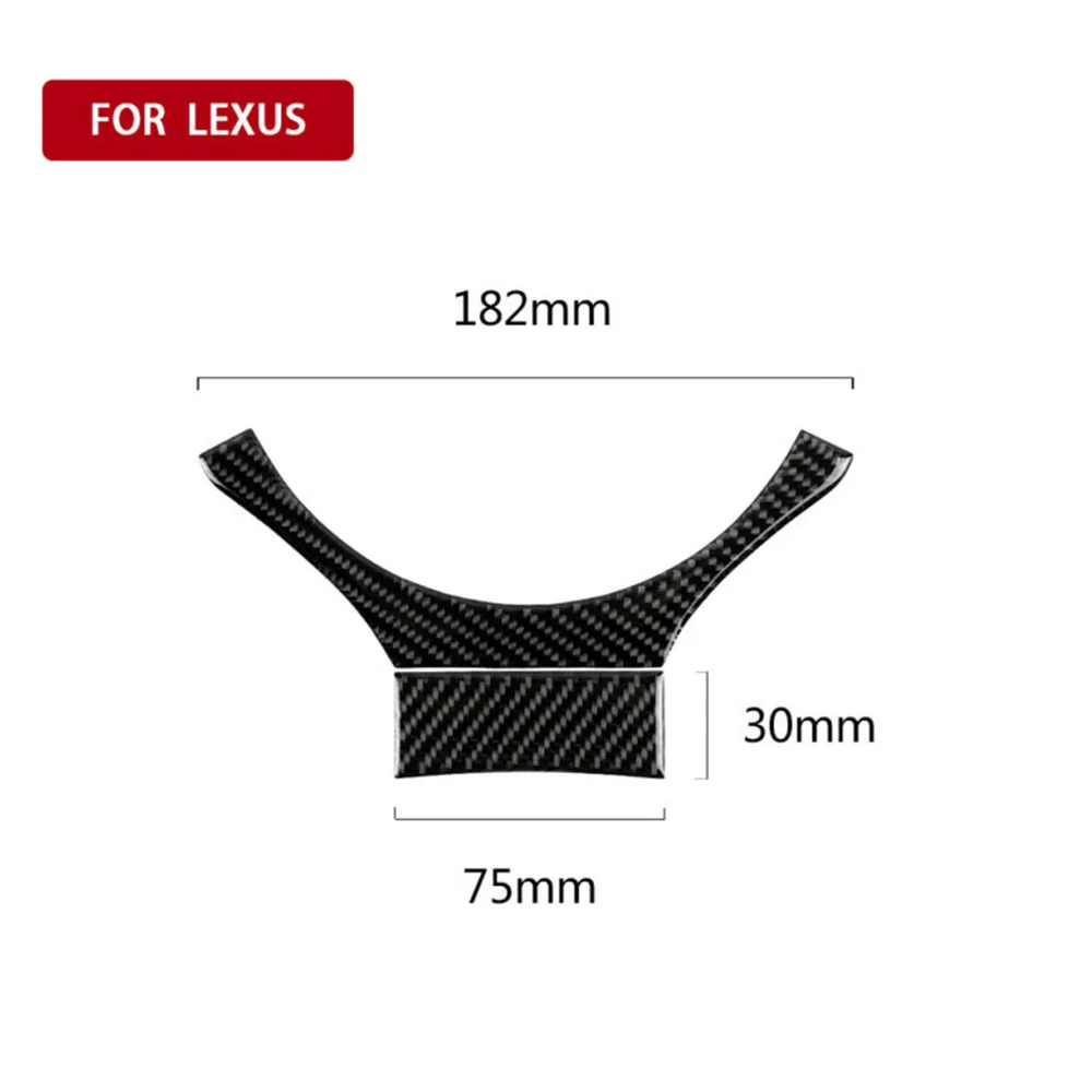 Комплект отделки рулевого колеса для Lexus IS250 IS300 IS350 2014-2018 2 шт. аксессуары из