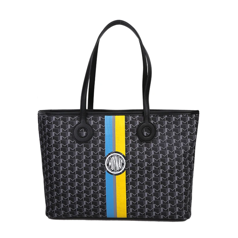 Вместительная кожаная сумка тоут через плечо для женщин роскошные дизайнерские