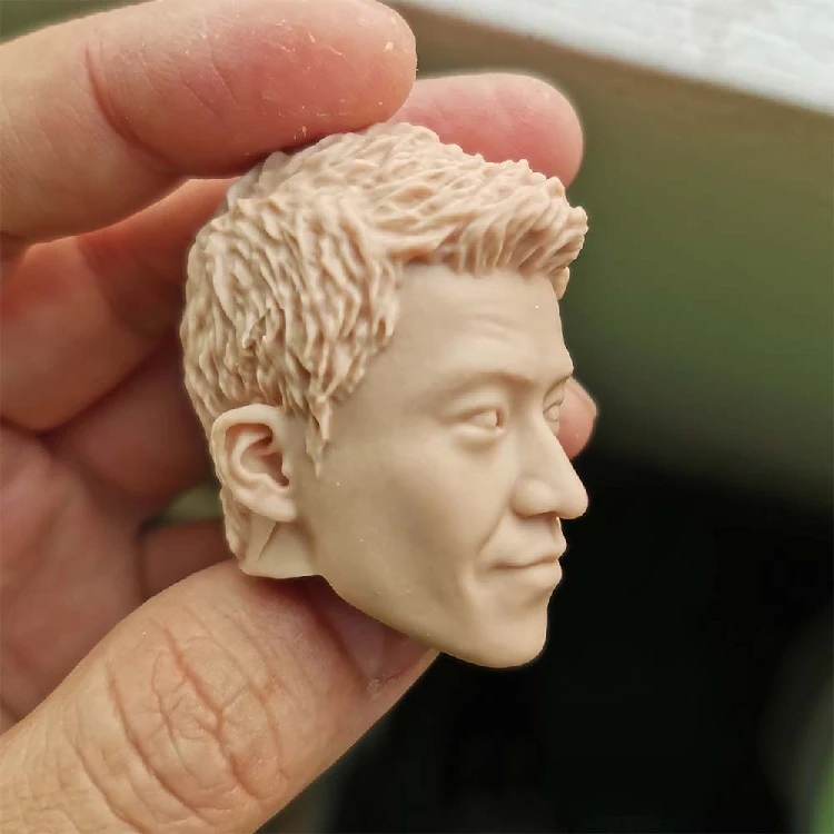 1/6 масштаб Огури Шун Неокрашенная голова пустые модели для 12''Figures тел|Игровые