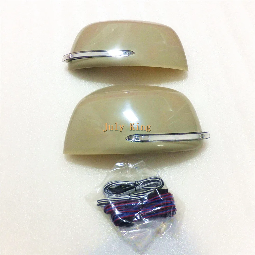 Светодиодный светильник для зеркала заднего вида с крышкой рь поворота + белый