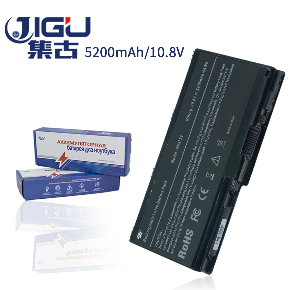 JIGU Аккумулятор для ноутбука Toshiba PA3729U 1BRS PABAS207 PA3730U 1BAS Dynabook Qosmio GXW/70LW X505 Q8100X|battery for