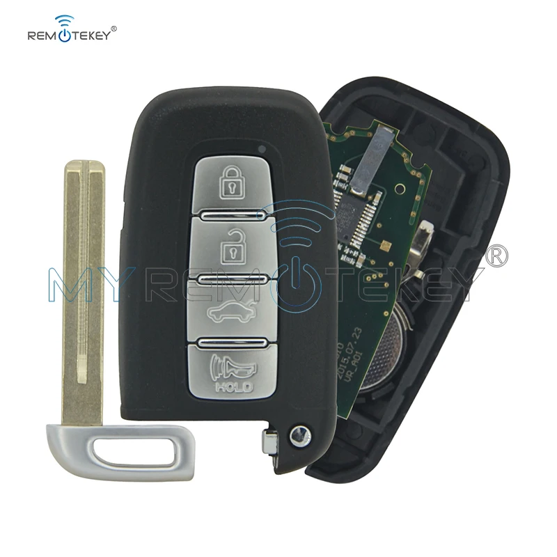 Смарт ключ Remtekey SY5HMFNA04 4 кнопки 434 МГц ID46 PCF7952 для Kia Sportage Hyundai IX35|Ключ от авто| |