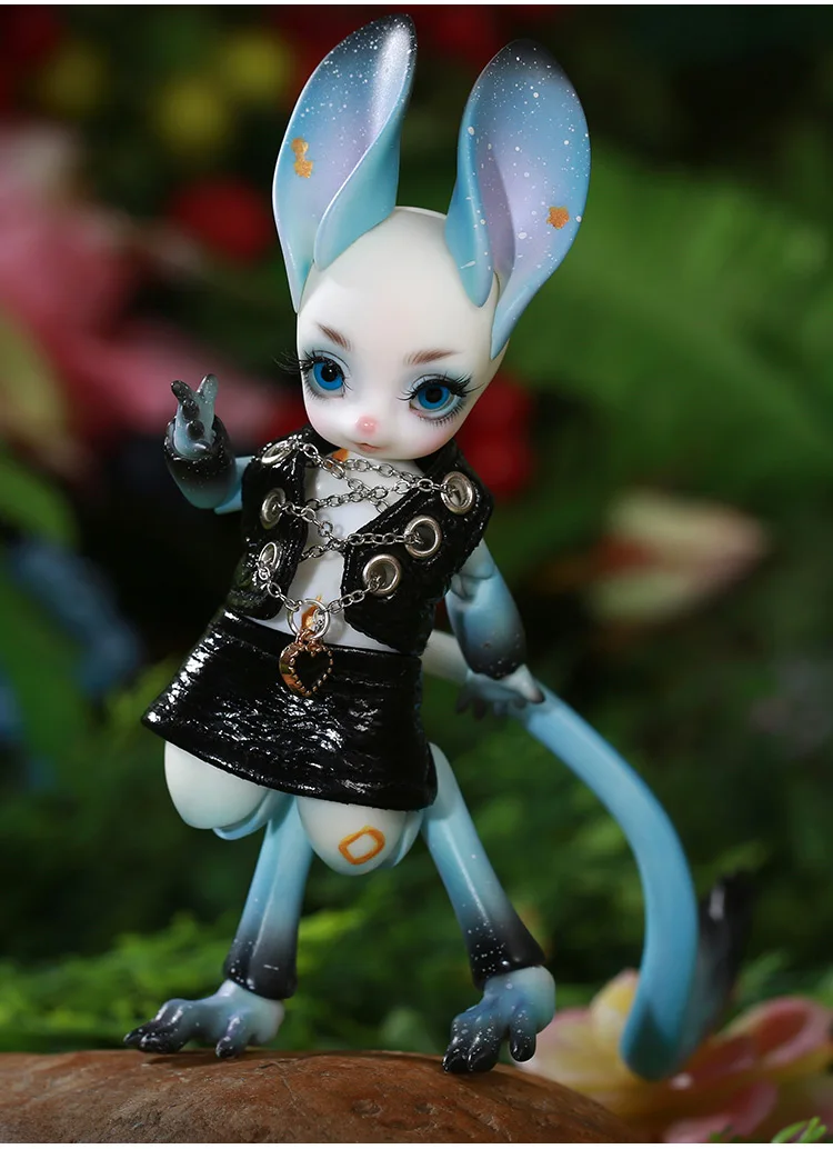 Fenny 1/8 Shugo Фея Jerboa BJD SD кукла Yosd модель для маленьких девочек и мальчиков глаза высокое качество игрушки Фигурки из смолы на Рождество