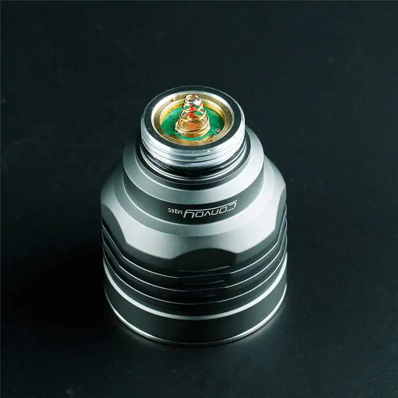 Светодиодный фонарь Convoy M26C SST40 2300lm 626m длинный 6500K/5000K 26650 25 Вт мощный яркий
