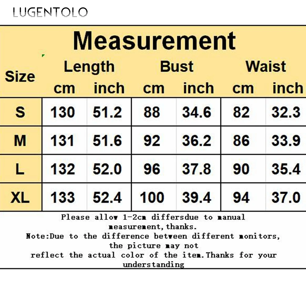 

Lugentolo Maxi Dress Women Sexy Big Swing Deep V Lace Long Sleeve Solid White Autumn Fashion New Womens Party Dress