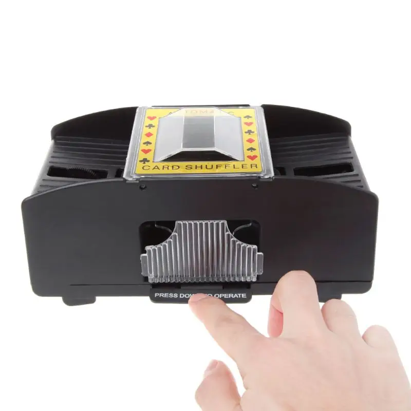 Automatic Poker Card Shuffler Board Games Battery Operated Playing Cards Shuffle M5TC | Спорт и развлечения