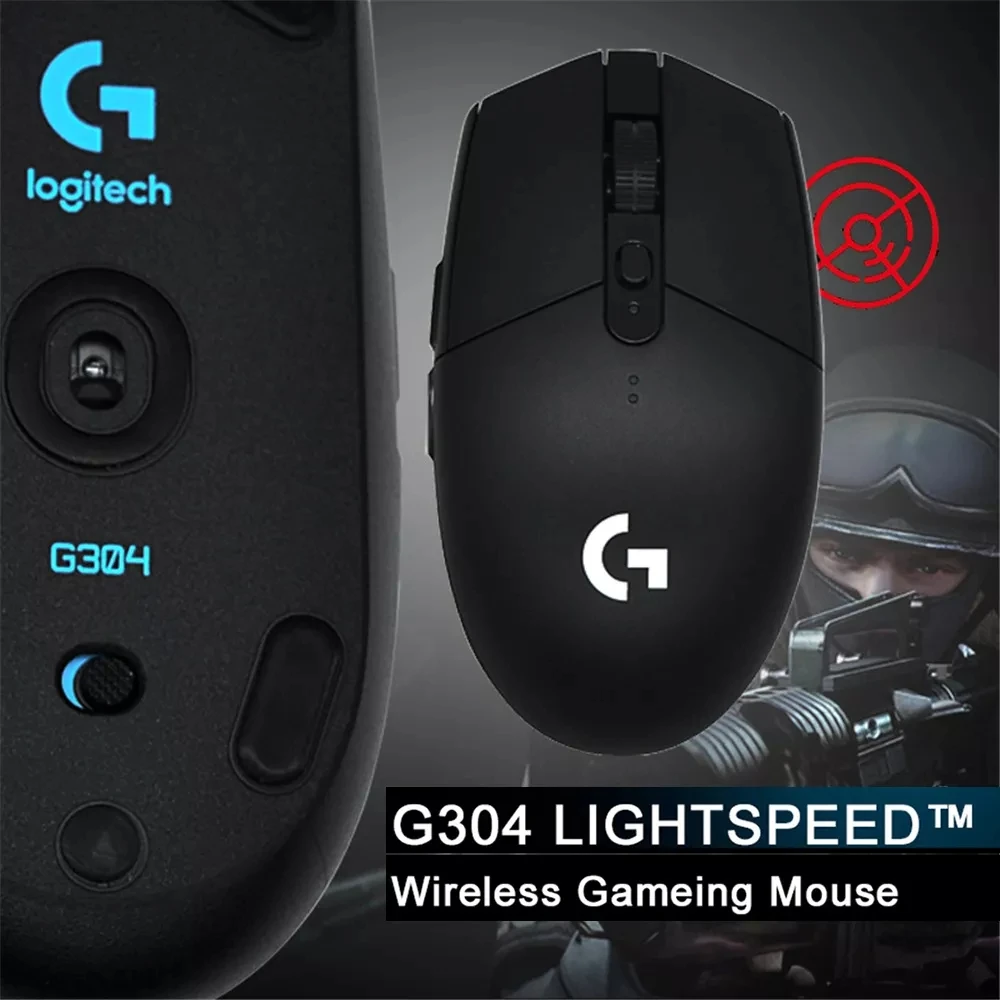 Мышь Logitech g304 g305 беспроводная 6 кнопок программируемая Беспроводная usb мышь hero sensor