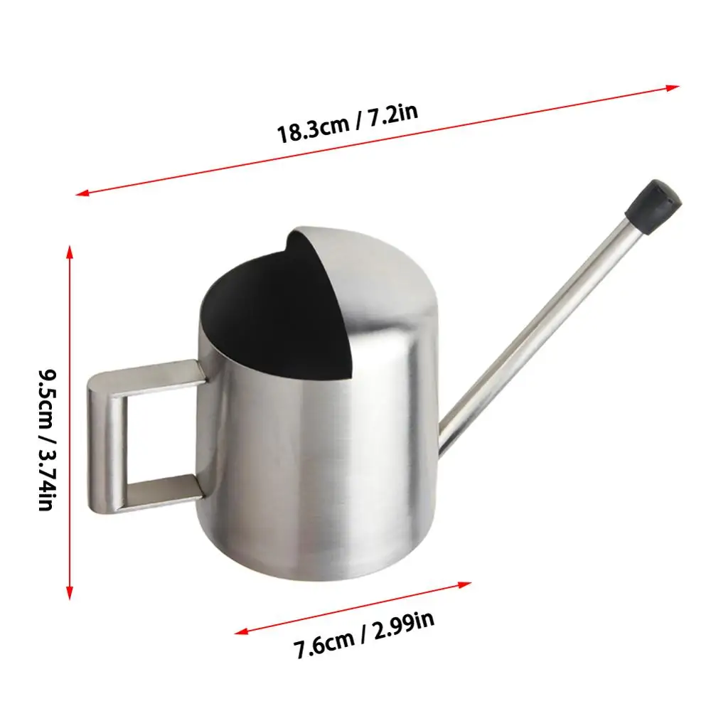 Небольшая Лейка для полива лейка из нержавеющей стали садовых растений дома и