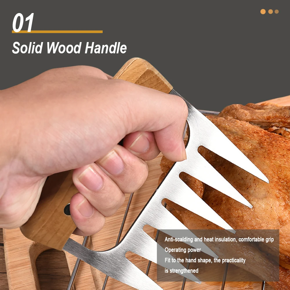 Sowoll мясные лапы для барбекю натянутая курица шредер обработчик свинины