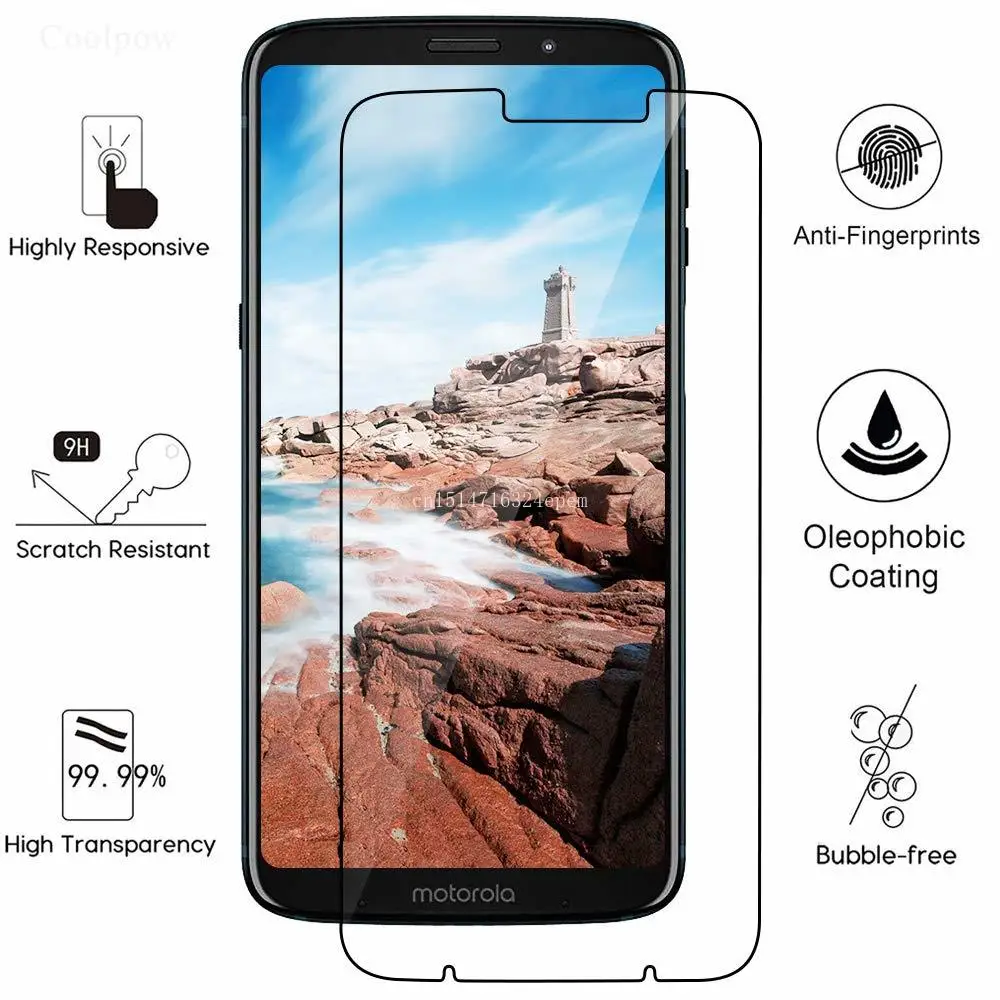 Закаленное стекло для Motorola Moto G7 G7play G6 play G6plus E5 E5plus X5 Z3 защитная пленка экрана Z 2018 3