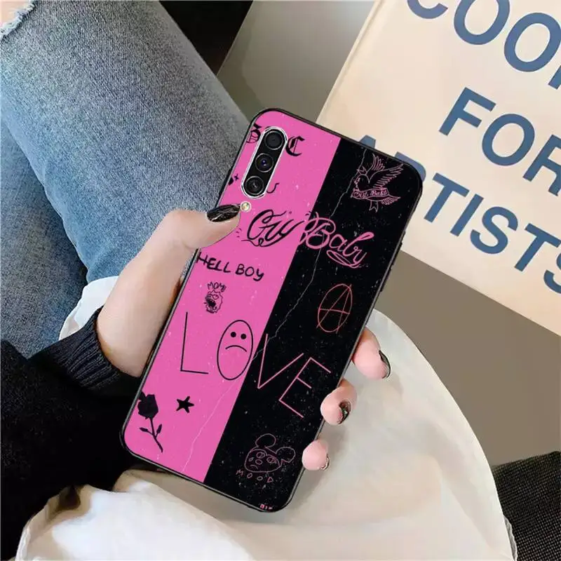 

Rapper cool Lil Peep Lil Bo Peep Phone Case For Samsung galaxy S 9 10 20 A 10 21 30 31 40 50 51 71 s note 20 j 4 2018 plus