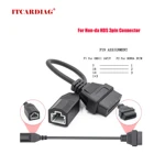 Для Honda HDS 3pin коннектор адаптер OBD к OBD2 16Pin J2534 для Honda OBD 2 OBD2 автомобильный диагностический инструмент OBD2 удлинитель