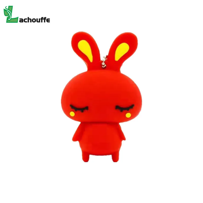 Мультяшный флеш накопитель 32 Гб USB 128 64 ГБ LOVE Rabbit 16 8 карта памяти 2 0 флэш диск|USB