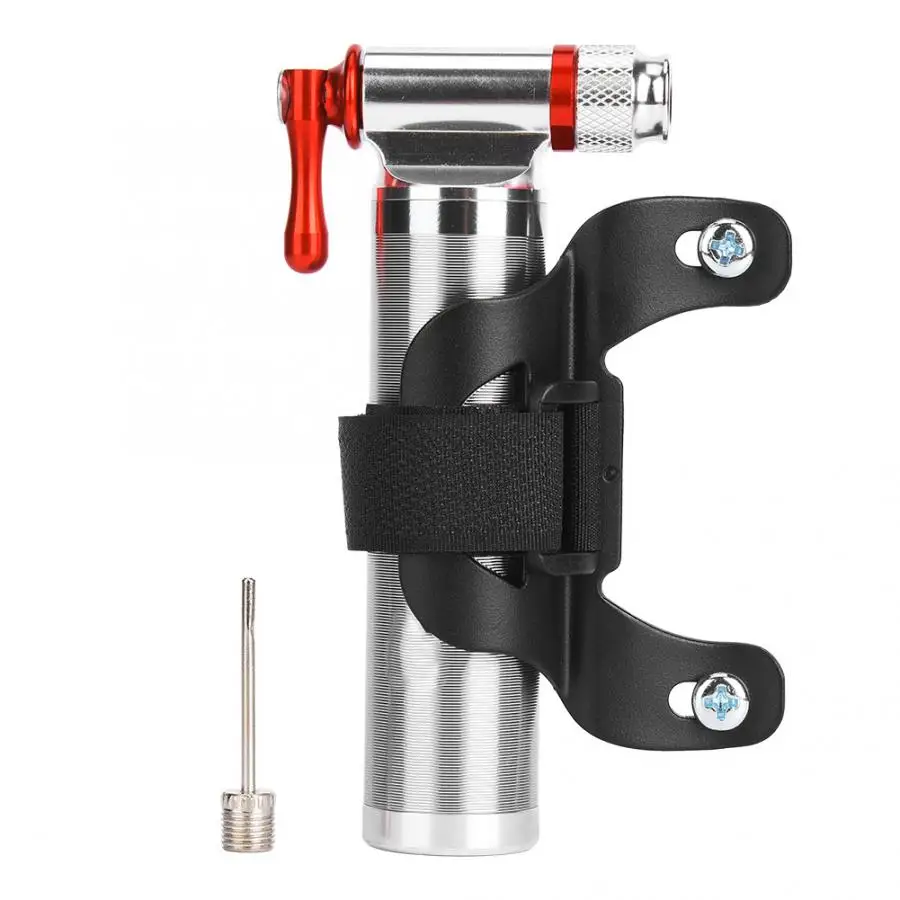 Bicycle Pump CO2 Inflator Mini Aluminum Alloy Mountain Bike Schrader Valve Presta Cycling Emergency Tool | Спорт и развлечения