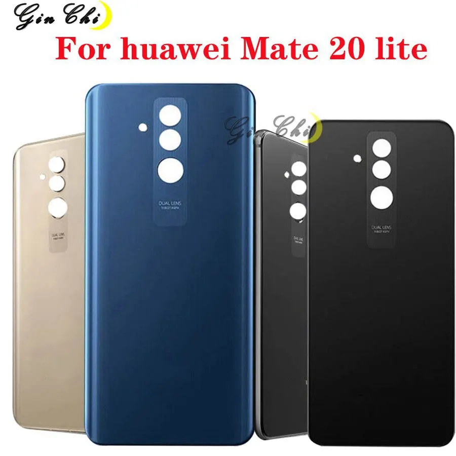 Крышка батарейного отсека для Huawei Mate 20 lite задняя крышка корпуса mate стеклянная