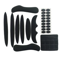 27 pcs universal helmet inner padding foam pads kit sponge for outdoor sports cycling airsoft motorcycle bicycle accessories