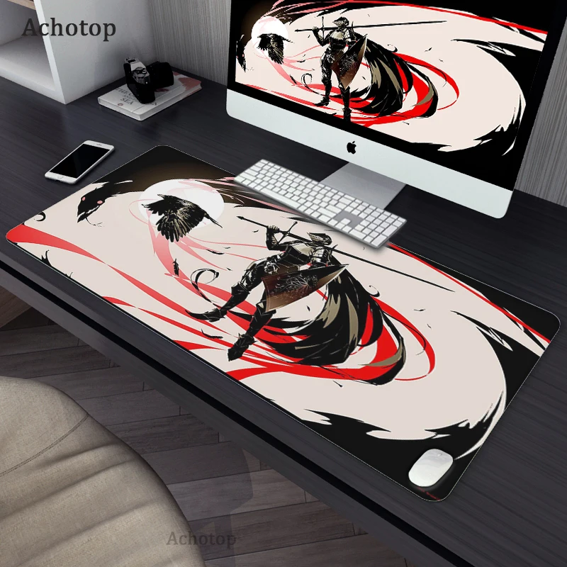 dark soul xxl large computer anime mouse pad 800x300mm cool mousepad laptop desk keyboard pad xl table mat for playing games free global shipping