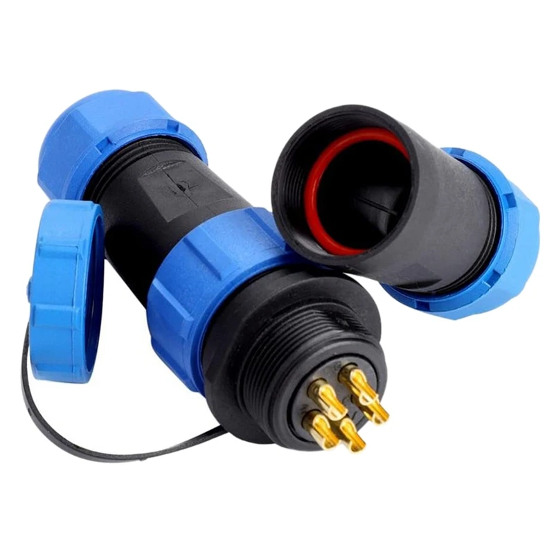 

Aviation Plug,IP68 5Pin Waterproof Aviation Plug Male and Female Connector / Wire to Wire Aviation Plug Connector