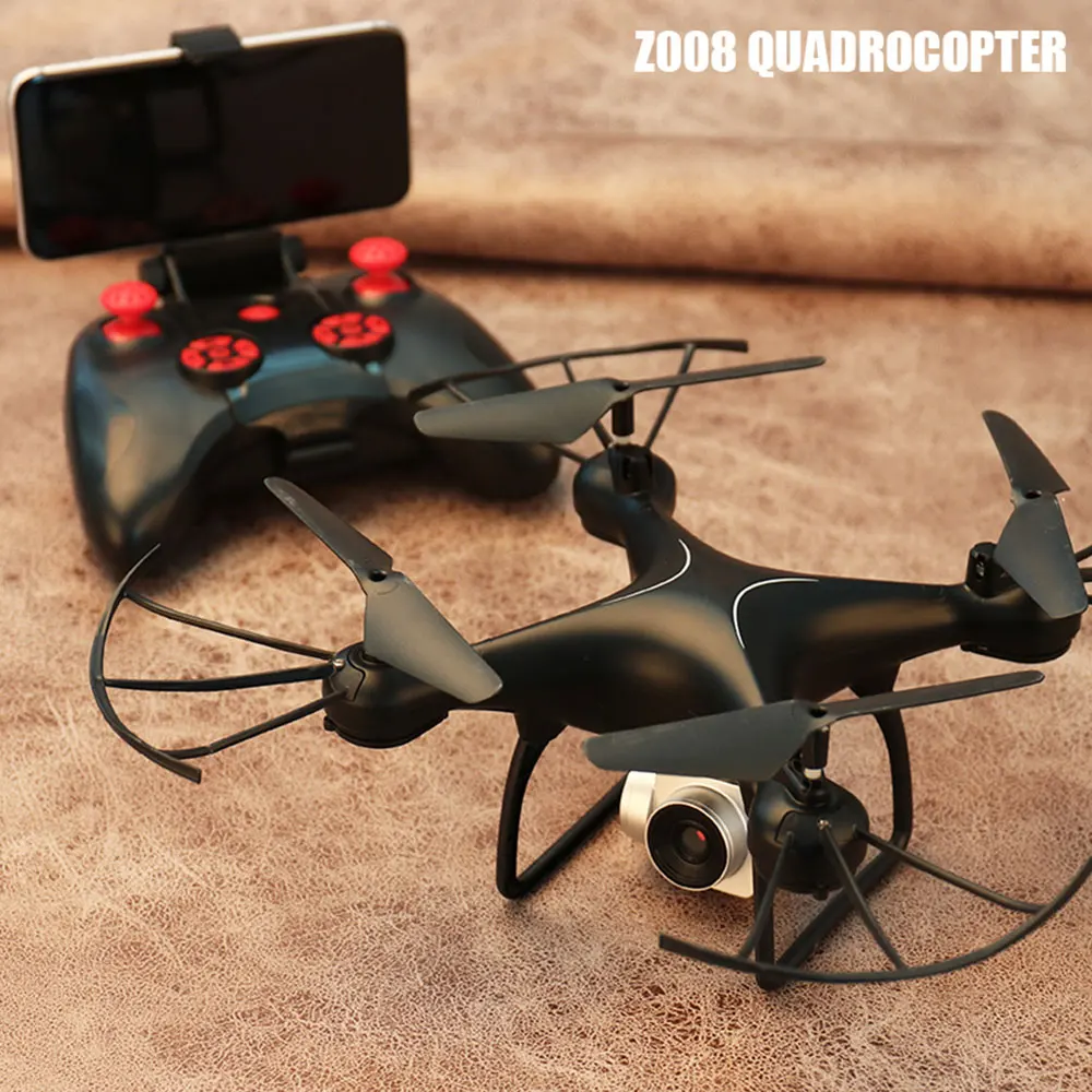Новинка Z008 камера Дрон wifi FPV с широким углом обзора 720 P/1080 P камера RC Самолеты воздушная видео RC Квадрокоптер Дрон для подарка игрушки для детей