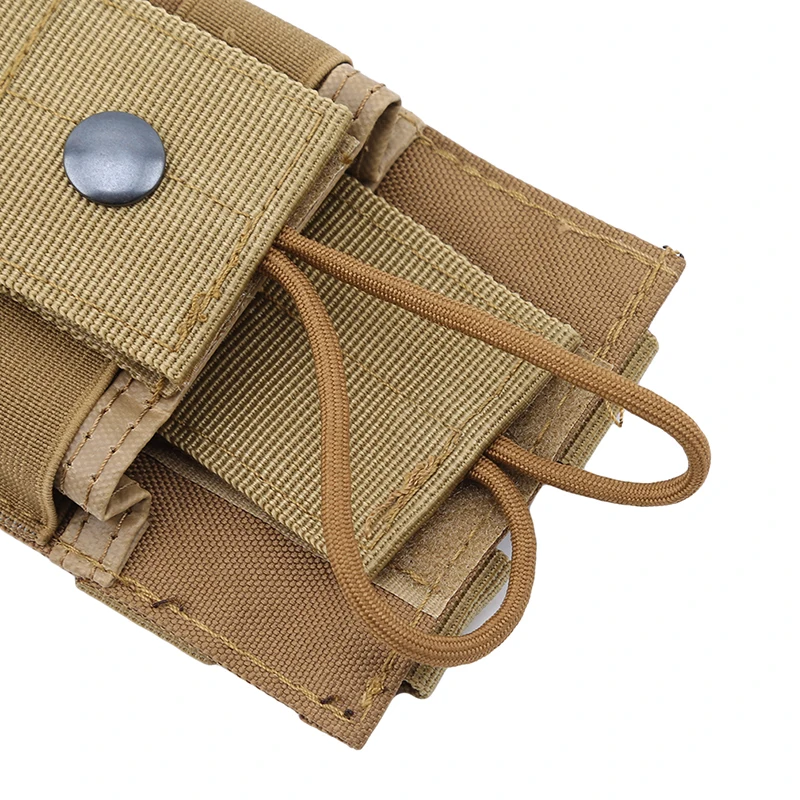 

3 Colours Outdoor multi-function walkie-talkie Bag Tactical Vest Accessory Bag Magazine Pouch Army Accessories